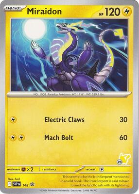 Miraidon - Pikachu 23 card from Battle Academy 2024