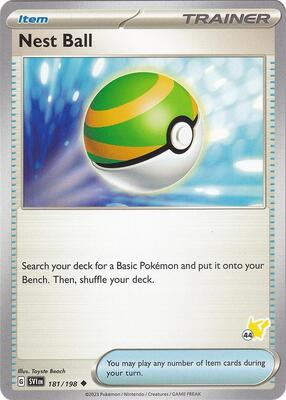 Nest Ball - Pikachu 44 card from Battle Academy 2024