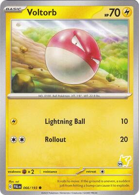 Voltorb - Pikachu 55 card from Battle Academy 2024
