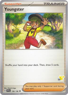 Youngster - Pikachu 59 card from Battle Academy 2024