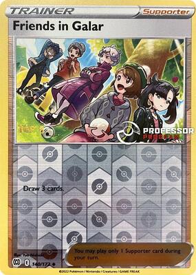 Friends in Galar - 140/172 (2022) card from Professor Program Promos