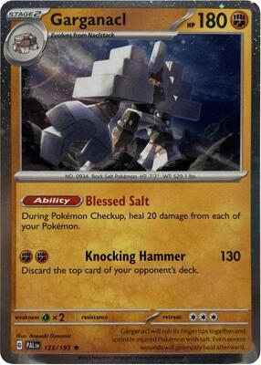 Garganacl (Cosmos Holo) card from Blister Exclusives