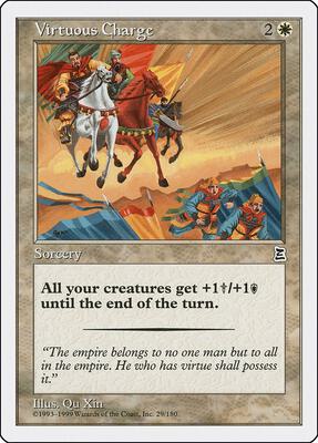 Virtuous Charge card from Portal Three Kingdoms