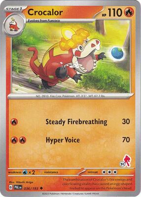 Crocalor - Armarouge 51 card from Battle Academy 2024