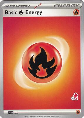 Basic Fire Energy - Armarouge 5 card from Battle Academy 2024