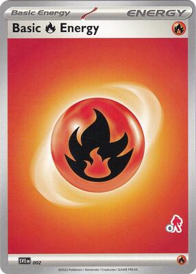Basic Fire Energy - Armarouge 6 card from Battle Academy 2024