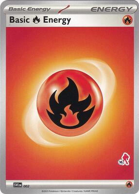 Basic Fire Energy - Armarouge 16 card from Battle Academy 2024