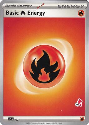 Basic Fire Energy - Armarouge 22 card from Battle Academy 2024
