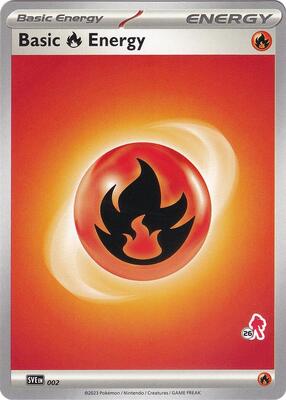 Basic Fire Energy - Armarouge 26 card from Battle Academy 2024