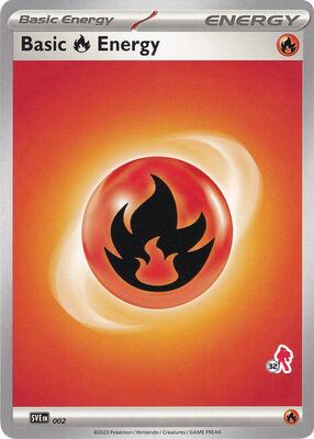 Basic Fire Energy - Armarouge 32 card from Battle Academy 2024