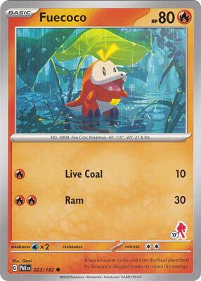 Fuecoco - Armarouge 17 card from Battle Academy 2024