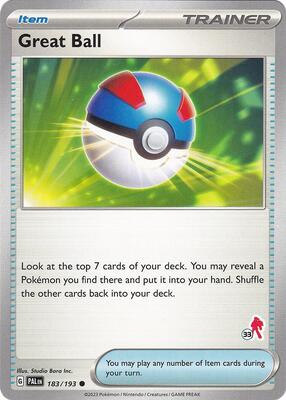 Great Ball - Armarouge 33 card from Battle Academy 2024