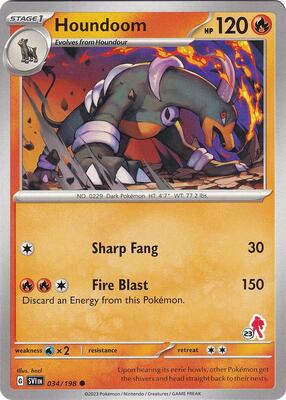 Houndoom - Armarouge 23 card from Battle Academy 2024