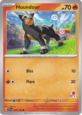 Houndour - Armarouge 39 card from Battle Academy 2024