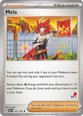 Mela - Armarouge 54 card from Battle Academy 2024
