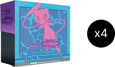 Fusion Strike Pokemon Center Elite Trainer Box Case (Exclusive) card from SWSH08: Fusion Strike