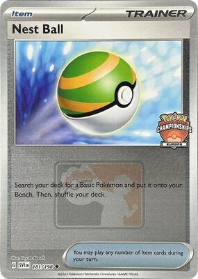 Nest Ball - 181/198 (Europe Championships) card from League & Championship Cards