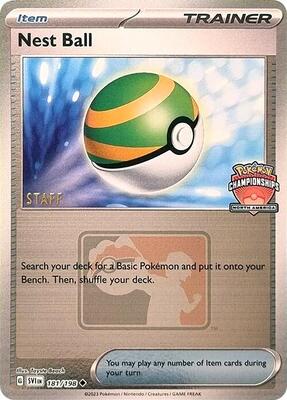 Nest Ball - 181/198 (North America Championships) [Staff] card from League & Championship Cards