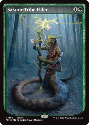 Sakura-Tribe Elder card from WPN & Gateway Promos