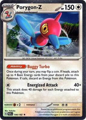 Porygon-Z - 144/182 (Cosmos Holo) card from Miscellaneous Cards & Products