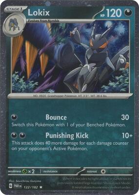 Lokix - 122/182 (Cosmos Holo) card from Miscellaneous Cards & Products