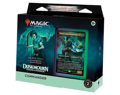 Duskmourn: House of Horror Commander Deck - Death Toll card from Commander: Duskmourn: House of Horror
