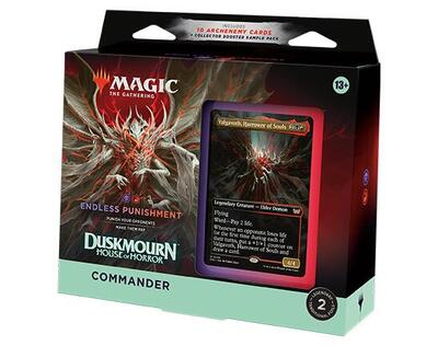 Duskmourn: House of Horror Commander Deck - Endless Punishment card from Commander: Duskmourn: House of Horror