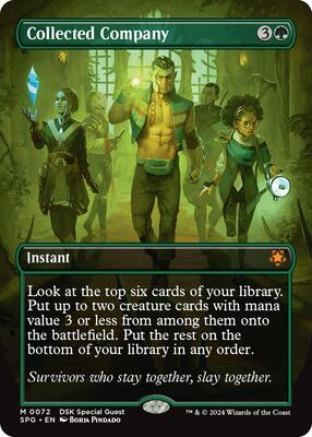Collected Company (Borderless) card from Special Guests