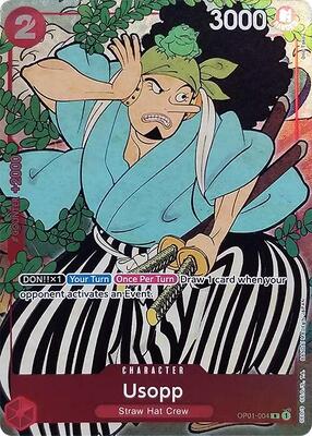 Usopp (English Version 1st Anniversary Set) card from One Piece Promotion Cards