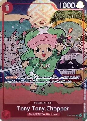 Tony Tony.Chopper (English Version 1st Anniversary Set) card from One Piece Promotion Cards