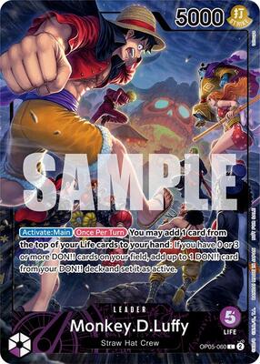 Monkey.D.Luffy (PSA Magazine) card from One Piece Promotion Cards