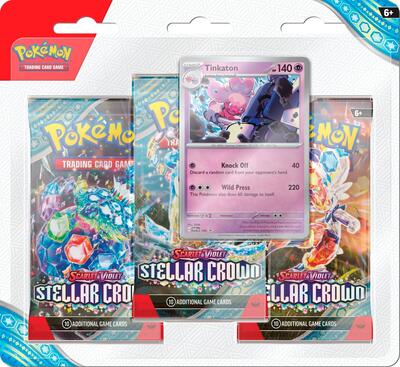 Stellar Crown 3 Pack Blisters [Tinkaton] card from SV07: Stellar Crown