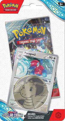 Stellar Crown Single Pack Blister [Porygon2] card from SV07: Stellar Crown