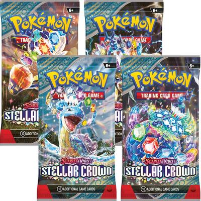 Stellar Crown Booster Pack Art Bundle [Set of 4] card from SV07: Stellar Crown