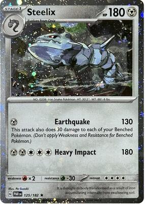 Steelix - 125/182 (Cosmos Holo) card from Miscellaneous Cards & Products