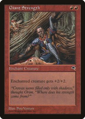 Giant Strength card from Tempest