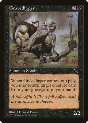 Gravedigger card from Tempest