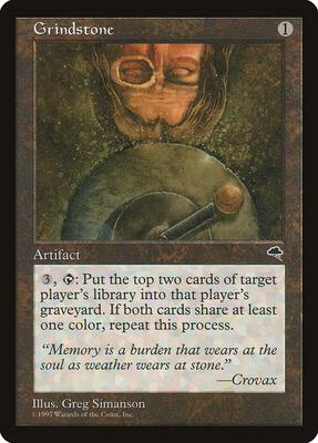 Grindstone card from Tempest