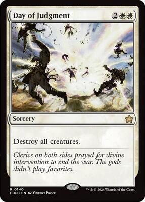 Day of Judgment card from Foundations