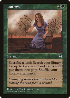 Harrow card from Tempest