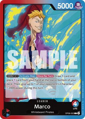 Marco card from Two Legends