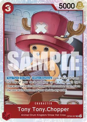 Tony Tony.Chopper (007) card from Two Legends