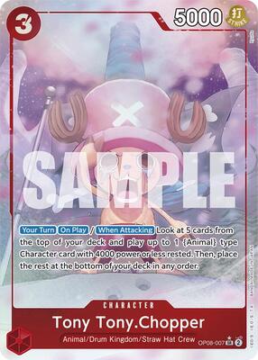 Tony Tony.Chopper (0070) (Parallel) card from Two Legends