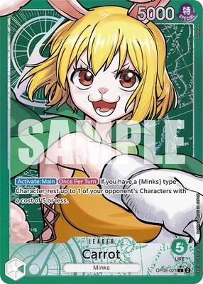 Carrot (021) (Parallel) card from Two Legends