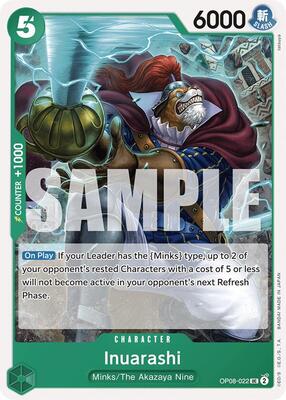 Inuarashi card from Two Legends