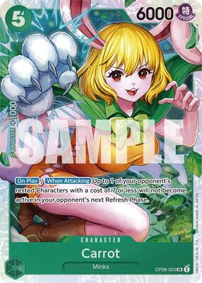 Carrot (023) card from Two Legends