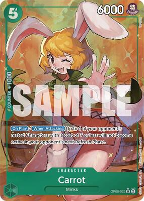 Carrot (023) (Parallel) card from Two Legends
