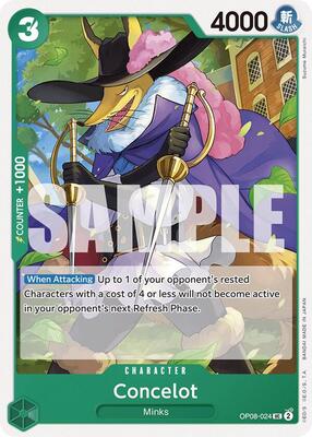 Concelot card from Two Legends