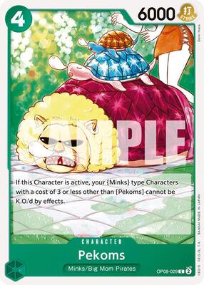 Pekoms card from Two Legends