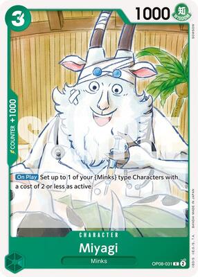 Miyagi card from Two Legends